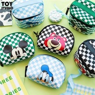 潮流 格仔 Mickey 勞蘇 唐老鴨 卡通 收納袋 化妝袋 散紙包 旅行袋 雜物袋 收納 M巾袋 化妝箱 旅行