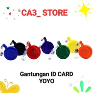 GANTUNGAN YOYO ID Card Holder Yoyo name/ Pocket ID Card HolderTAG