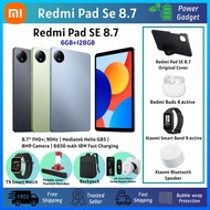 Redmi Pad SE 8.7 4G | WiFi [6GB+128GB] Mediatek Helio G85 | 6650 mAh | Dual Speakers | Original Xiao
