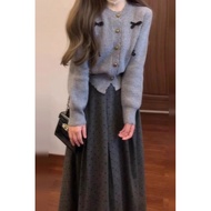 Bowknot Sweater Cardigan - Stylish Fall Outerwear