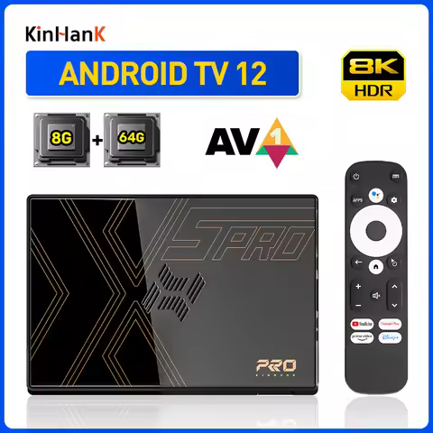 Android TV Box Super Console X5 Pro TV Box for 8K@60FPS 4K@120FPS with Android 12 AV1 8G+64G 2.4G&5G