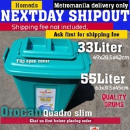 Orocan Quadro slim drum balde ES