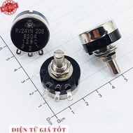 RV24YN20S-204 Variable Resistor, Potentiometer Tocos 200 KOhm 2W 10% 1 Electronic Ring 886