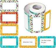 300 Pcs Big Name Tag Stickers Self Adhesive Colorful Name Labels for Kids,Teachers Nametags Labels f