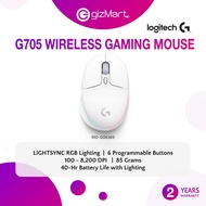 Logitech G705 Wireless Gaming Mouse With Customizable LightSync RGB Lighting | LightSpeed Wireless M