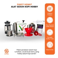 HOBBY Coffee Brewing Equipment Economy Package Complete V60 Manual Brew Coffee Dripper Brewing Set