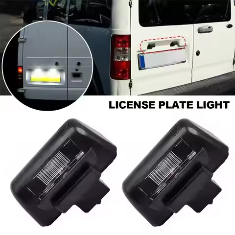 Car Rear Number Plate Lamp For Ford Transit MK6 MK7 1985-2013 For Ford Transit Connect 2002-2013 LED