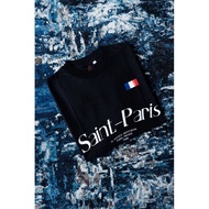St. Paris V3 Off-Black 210 GSM | Oversize T Shirt | T-shirt