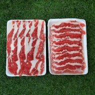 Daging Sapi Yoshinoya Slice beef /Shabu beef Shortplate premium 500gr