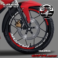 CUTTING STICKER RIM GTR - STICKER LIST VARIATION TIRE/VELG HONDA GTR 01