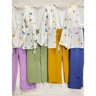 Kiyowo Rayon Motif Children's Suit 4 Years - 15 Years