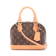 【二手】LOUIS VUITTONAlma BB Monogram 兩用手提包 M53152 PVC塗層帆布皮革 Alma BB 女士二手 B
