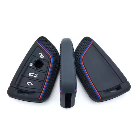 4 Buttons Silicone Car Remote Key Case Cover Shell Fob for BMW X1 X3 X5 X6 X7 1 3 5 6 7 Series G20 G