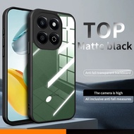 Acrylic Case For Honor X6C X7C Camera Protection Transparent Back Cover