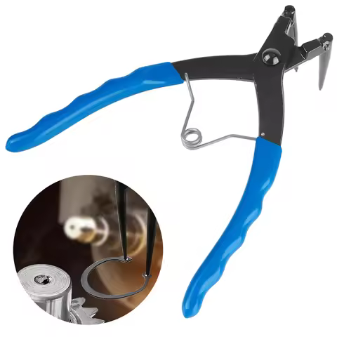 Long Nose 90° Bent Heavy-duty Cylinder Internal Ring Remover Snap-Ring Pliers 90 Degrees Bending Pli