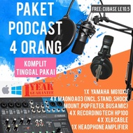 YAMAHA MG10XU PLUS MAONO A03, PODCAST 4 ORANG KOMPLIT