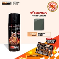 Samurai H210 Honda Grey Honda Colour - Aerosol Coating Spray Paint for Automotive Car Motorcycle