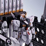 3月預訂THE METAL ROBOT SPIRITS HWS ＆ DISPLAY PARTS SET For ν GUNDAM SIDE MS魂限專用全重裝備甲DLC展示架套裝MR機動戰士Nu高達V