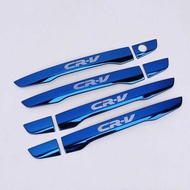 LAIFU Patch Accessories For Honda CRV 2017 2018 2019 2020 2021 Car Door Handle Bowl Trim Strips Sti