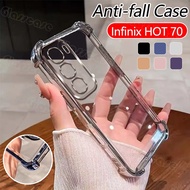 Casing For Infinix HOT 70 i Pro 70i 70Pro 70Pro+ 70ProPlus HOT70 70i Clear Phone Case Fashion Couple