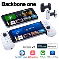 Backbone one 手機遊戲控制器二代(支援USB-C安卓手機和iPhone15)/ 標準版黑(Type-c接頭)