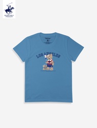 Beverly Hills Polo Club เสื้อยืดเด็ก Size 4 (รอบอก 27 นิ้ว)