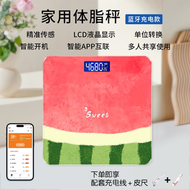 藍牙電子秤西瓜家用體脂秤 | 智能人體秤精準卡通體脂秤 | 藍牙智能體脂秤家用 | 電子秤西瓜人體秤精準