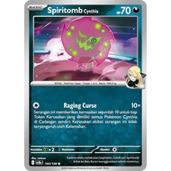 TCG Spiritomb Cynthia 103/138 SV10s Champion Attendance POKEMON INDONESIA CARD