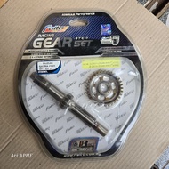 FAITO Gear Ratio Unit Satria FU 150 Carburetor FXR 150/ Raider 125 Gear 1 13T 33T/