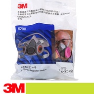 3M 6000 series 6200 Spray Paint/Dust Gas Mask Respirator Half Facepiece