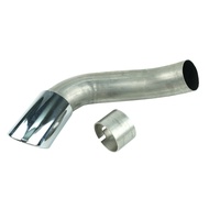 BMW X5 E70 Tailpipe Trim, Chrome, Left (4.8i Optik) [18302147647]