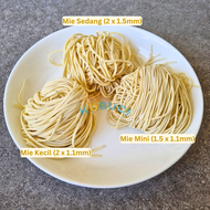 Mie Telor Basah 1 kg Kenyal Awet Ramen Mie Ayam Gacoan Setan Wizzmie