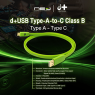 NEO (Created by OYAIDE Elec.)ｄ+ USB Type-A-to-C class B : Professional USB A-C audio cable