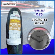 ∜ ♚ ↕ CORSA R26 Platinum RIM 14 Tubeless Tires ( 80/80-14 , 100/80-14 , 110/80-14 , 140/70-14 )