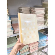 [ Nguyên lốc ] Vở kẻ ngang Lined KLONG B5 80/120/200 trang 58GSM Sổ dập ghim kẻ ngang bìa alphabet