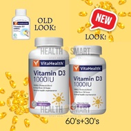 VitaHealth Vitamin D3 1000IU 60’s + 30's Vita Health