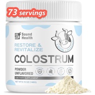 Colostrum Supplement Powder for Humans - Organic Bovine Colostrum Supplement for Gut Health, Hair Gr