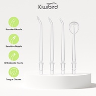 Kiwibird Gentle Water Flosser Replacement Nozzle for Sensitive Teeth - 2PCS