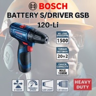 BOSCH Battery Screw Driver Cordless Impact Drill GSB120-LI