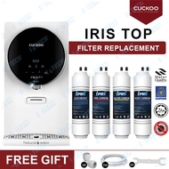 CUCKOO Filter Replacement Cuckoo Water Purifier IRIS TOP Water Filter Cartridge Replacement Set 4in1