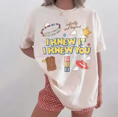 I Knew It,I Knew You Album TS5 Taylor Merch 2026 T-shirt Cotton Clothing Unisex Men‘s Women's T-Shir