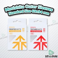 Morishita-Outer Sleeves Standard Size 69x94 mm (80 Sleeves) Sleeve (Pokemon MTG BOT One Piece Buddy 