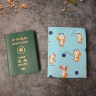 【加油柴犬】手作護照套 護照夾 護照套 護照包