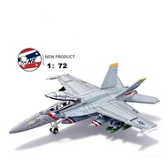 FW New Toy Planes 1:72 Scale Aircraft F/A-18 Hornet Bounty Hunter Vfa-2 Plastic Toys For Boy Diecast