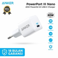 [RG] ANKER POWERPORT III NANO 20W - GARANSI RESMI