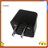 [Fx] Plug Converter Universal Safe Mini US 2pin to 3pin Travel Power Plug Converter for Business Trip