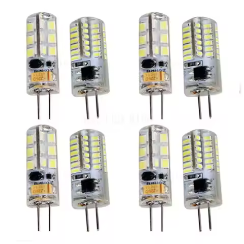 6X 20X 10PCS Mini G4 LED Lamp 3W 6W 9W 12W COB LED Bulb DC AC 12V 360 Beam Angle Chandelier Light Re