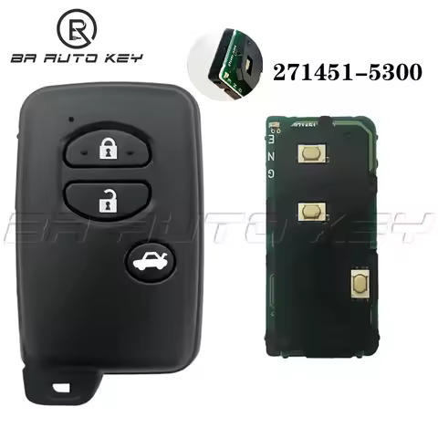 Original remote car key fob For Toyota Mark X wish Prius IQ Auqa 271451-5300 314Mhz with 4D Chip Mar