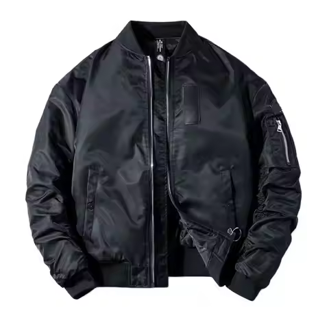 Spring MA1 Bomber Jacket Men Military Oversize Windbreak Flight Pilot Coat Male Streetwear Varsity C