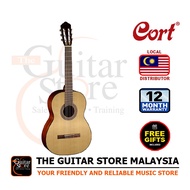 Cort AC100 Classic Series Nylon Strings Classical Guitar With Gigbag - Open Pore (AC 100 / AC-100)